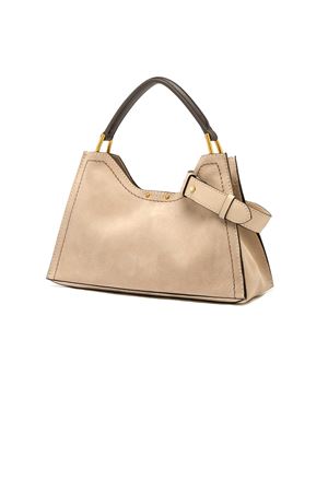 Aurora bag in morbida pelle scamosciata beige GIANNI CHIARINI | BS12285CMPLMCP9308